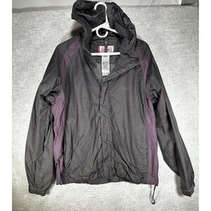 Coleman Mens Jacket Coat Windbreaker Waterproof Rain Outdoor Camping L/XL Grey